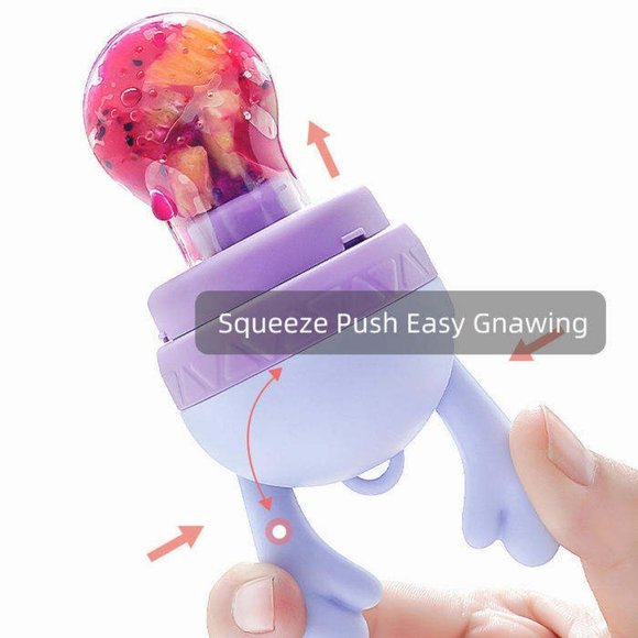 Newborn Pacifier Food Nibble Baby Feeder Kids Fruit Pacifier Feeding Safe Traini - Picture 10 of 13